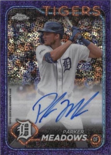 Topps - 50枚限定 Topps Parker Meadows 直筆サインカード RC Topps - 50枚限定 Topps Parker Meadows 直筆サインカード RC