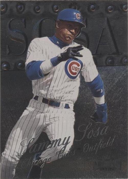 1999 Skybox Metal Universe - Sammy Sosa #100