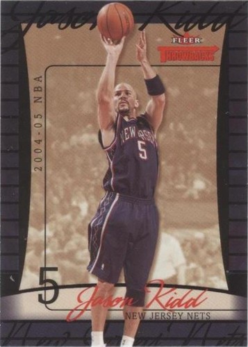 2004-05 Fleer Throwbacks - Jason Kidd #32