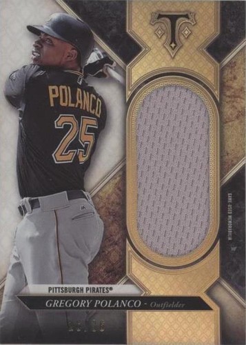 2017 Topps Triple Threads - Gregory Polanco #SJR-GPO
