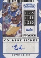 2020 Panini Contenders Draft Picks Devin Asiasi #309