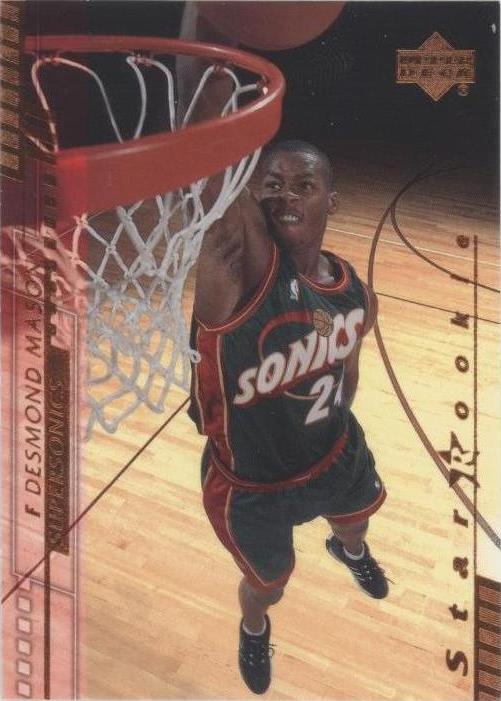 Cubierta superior 2000-01 - Desmond Mason #237