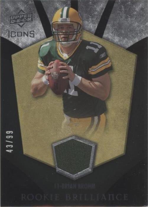 2008 Upper Deck Icons Brian Brohm #RB3