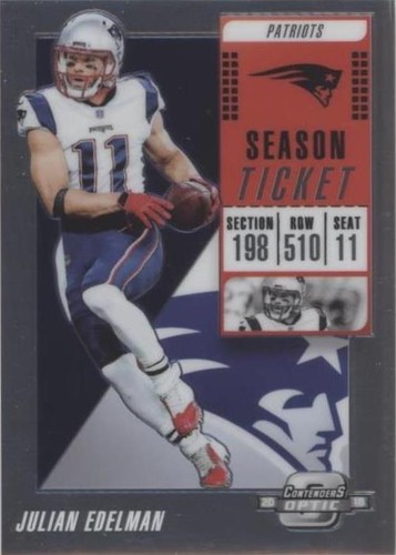 2018 Panini Contenders Optic Julian Edelman #36