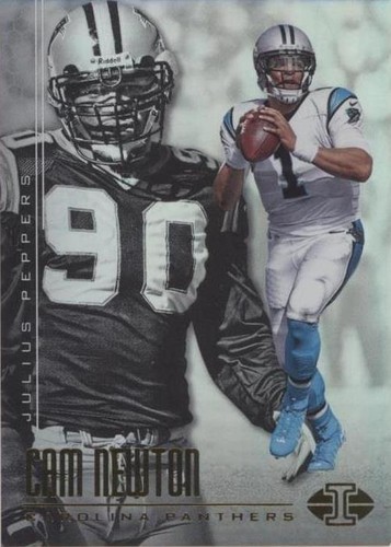 2017 Panini Illusions Cam Newton Julius Peppers #43
