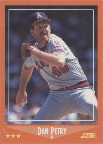 1988 Score Rookies & Traded - Dan Petry #26T