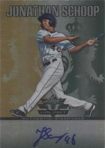2011 Leaf Valiant - Jonathan Schoop #VA-JS1