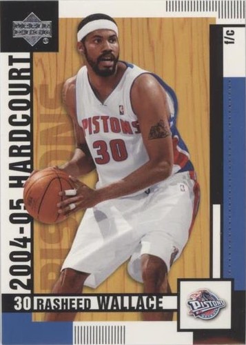 2004-05 Upper Deck Hardcourt - Rasheed Wallace #24