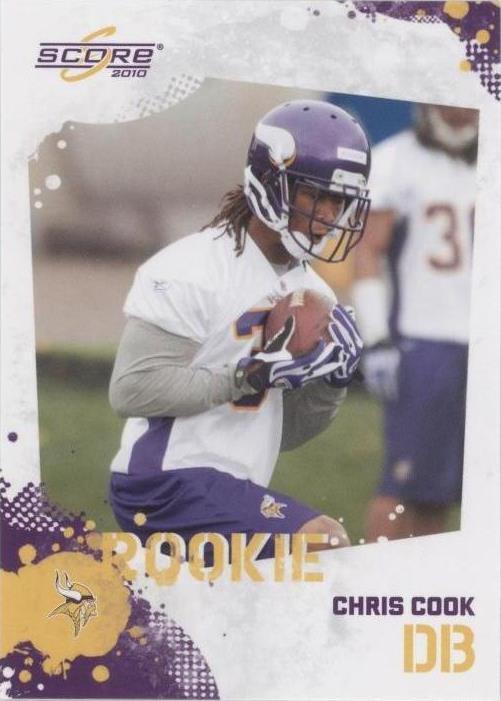 2010 Score Chris Cook #321
