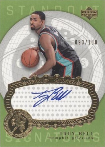 2003-04 Upper Deck Triple Dimensions - Troy Bell #STA50