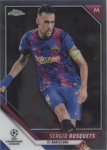 Panini SERGIO BUSQUETS ジャージカード /99 Amazon.com: 2022-23 Topps Match Attax UEFA Champions League