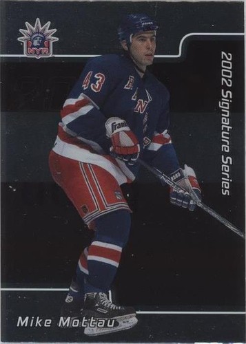 2001-02 In the Game Be A Player Signature Series - Mike Mottau #044