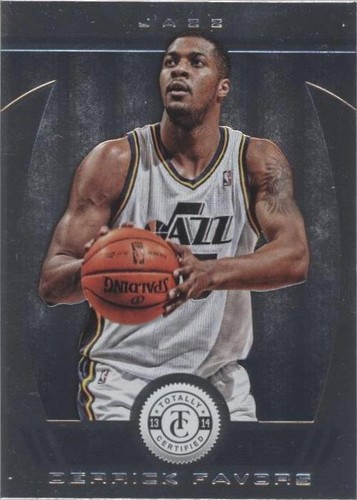 2013-14 Totally Certified - Derrick Favors #111