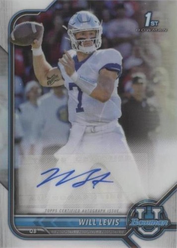 2021-22 Bowman University Will Levis #BCPA-WL