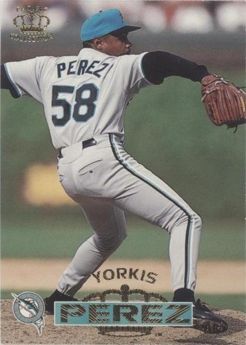 1996 Pacific Crown Collection - Yorkis Perez #81
