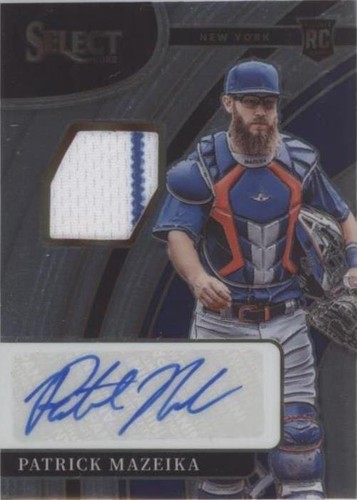 2022 Panini Select - Patrick Mazeika #RJA-PM