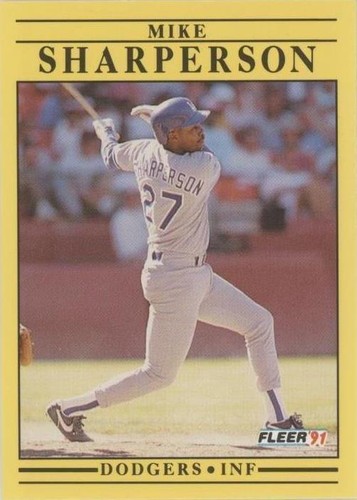 1991 Fleer - Mike Sharperson #221