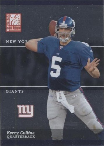 2003 Donruss Elite Kerry Collins #82