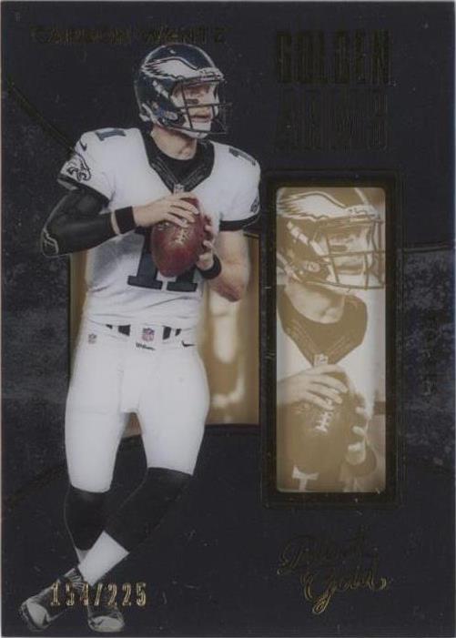2016 Panini Black Gold Carson Wentz #GA7