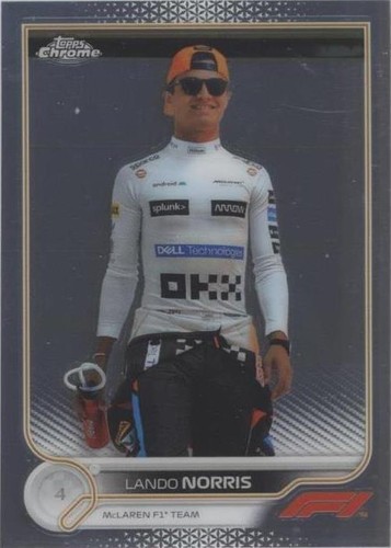 2022 Topps Chrome Formula 1 - Lando Norris #36