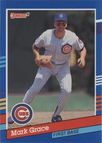1991 Donruss - Mark Grace #199