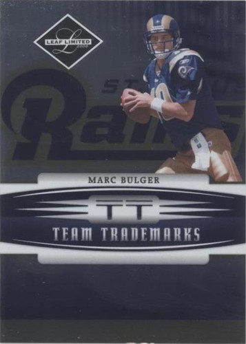 2006 Leaf Limited Marc Bulger #TT-37