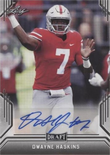 2019 Leaf Draft Dwayne Haskins #BA-DH2