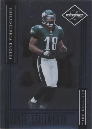 2006 Leaf Limited Donte Stallworth #108