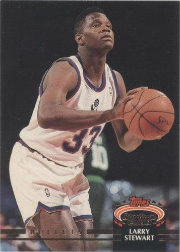 1992-93 Topps Stadium Club - Larry Stewart #394