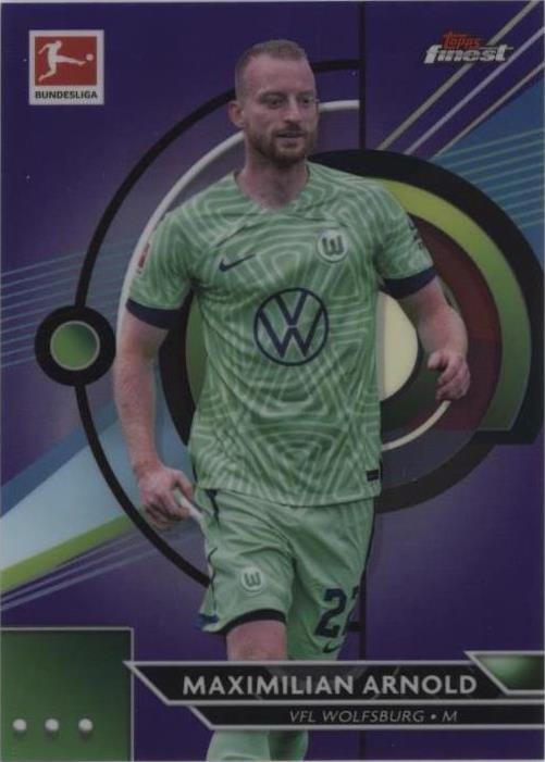 2022-23 Topps Finest Bundesliga Maximilian Arnold #149
