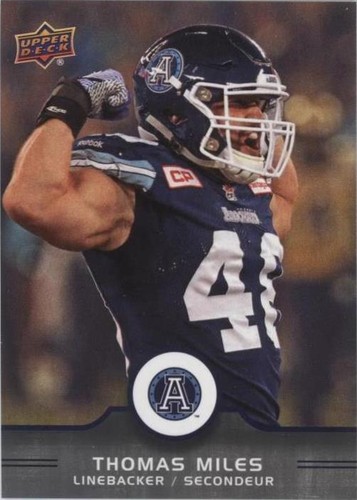2016 Upper Deck CFL Thomas Miles #135