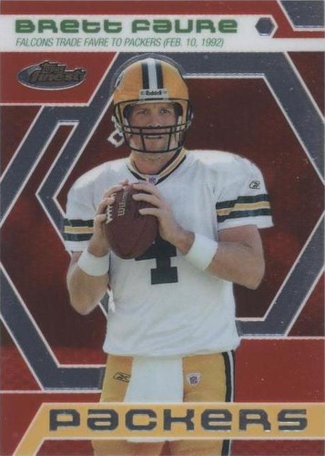 2006 Topps Finest Brett Favre #BF1