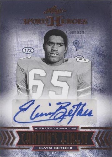 2013 Leaf Sports Heroes Elvin Bethea #CF-EB2