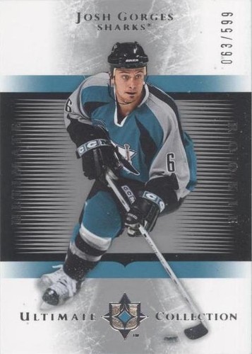 2005-06 Ultimate Collection - Josh Gorges #165
