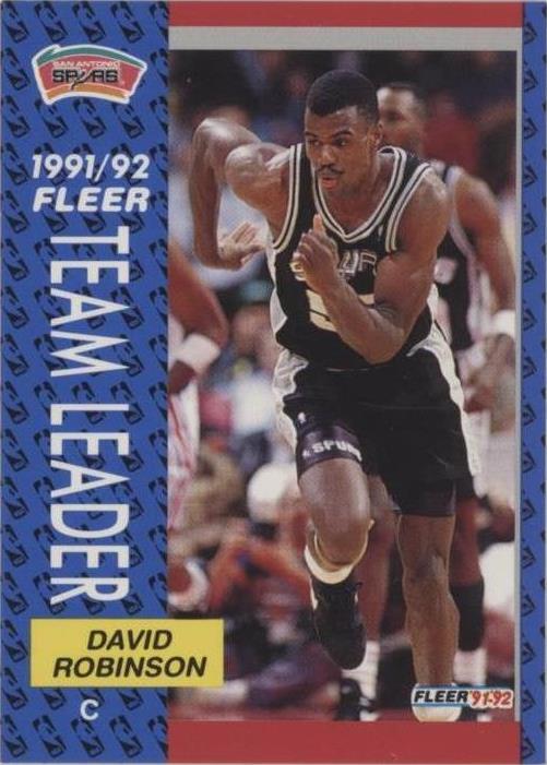 Fleer 1991-92 - David Robinson #395