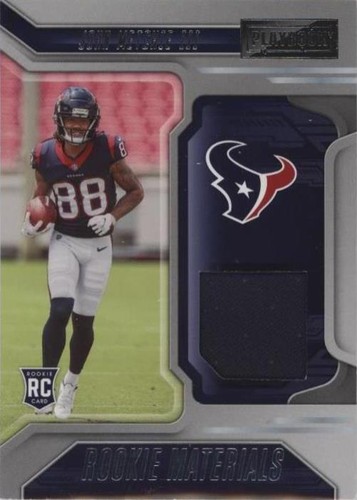 2022 Panini Playbook John Metchie III #RM-17