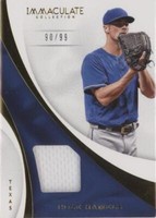 2017 Panini Immaculate Collection - Cole Hamels #S-CH