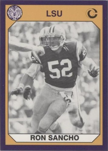 1990 Collegiate Collection LSU Tigers Ron Sancho #135