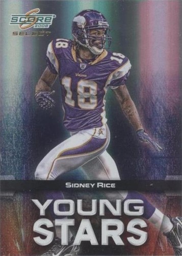 2008 Score Select Sidney Rice #YS-23