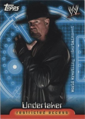 2006 Topps WWE Insider Restricted Access - Undertaker #69