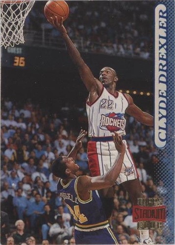 1996-97 Topps Stadium Club - Clyde Drexler #84