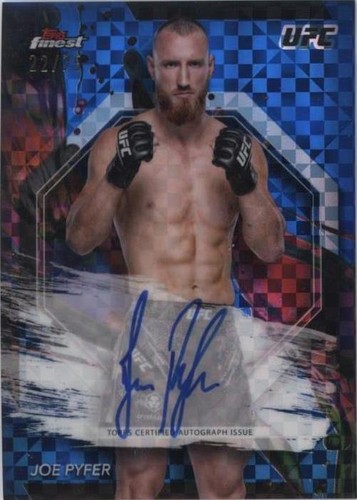 2024 Topps Finest UFC - Joe Pyfer #FA-JPR