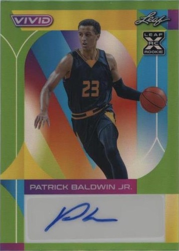 2022-23 Leaf Vivid - Patrick Baldwin Jr. #BA-PBJ