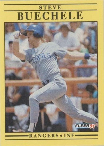 1991 Fleer - Steve Buechele #283