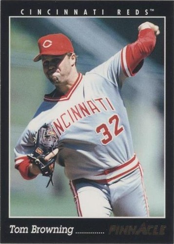 1993 Pinnacle - Tom Browning #405