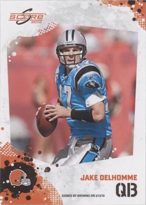 2010 Score Jake Delhomme #66