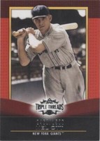 2011 Topps Triple Threads - Mel Ott #50
