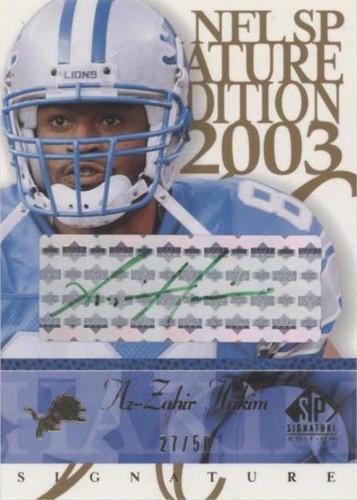 2003 SP Signature Edition Az-Zahir Hakim #AH