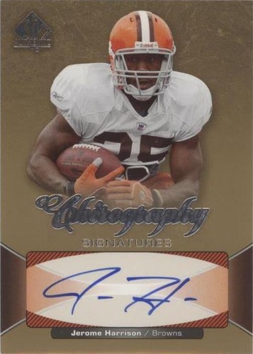 2006 SP Authentic Jerome Harrison #CH-JH