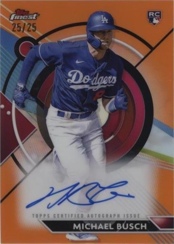 2023 Topps Finest - Michael Busch #FA-MBU
